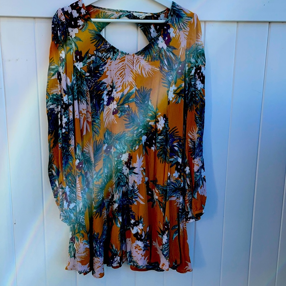Burnt Yellow Dress